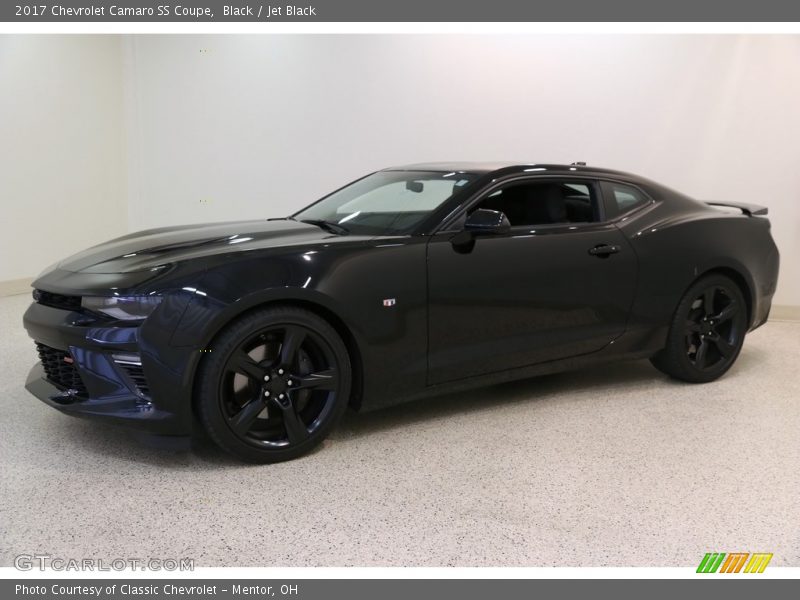 Black / Jet Black 2017 Chevrolet Camaro SS Coupe