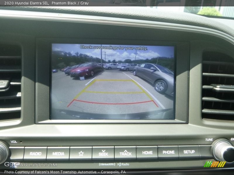 Phantom Black / Gray 2020 Hyundai Elantra SEL