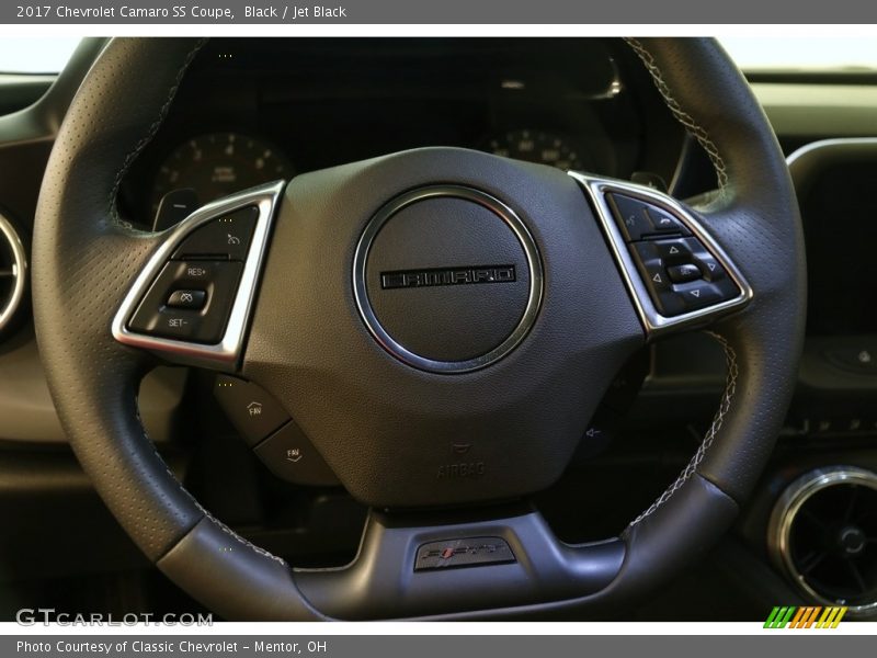 Black / Jet Black 2017 Chevrolet Camaro SS Coupe