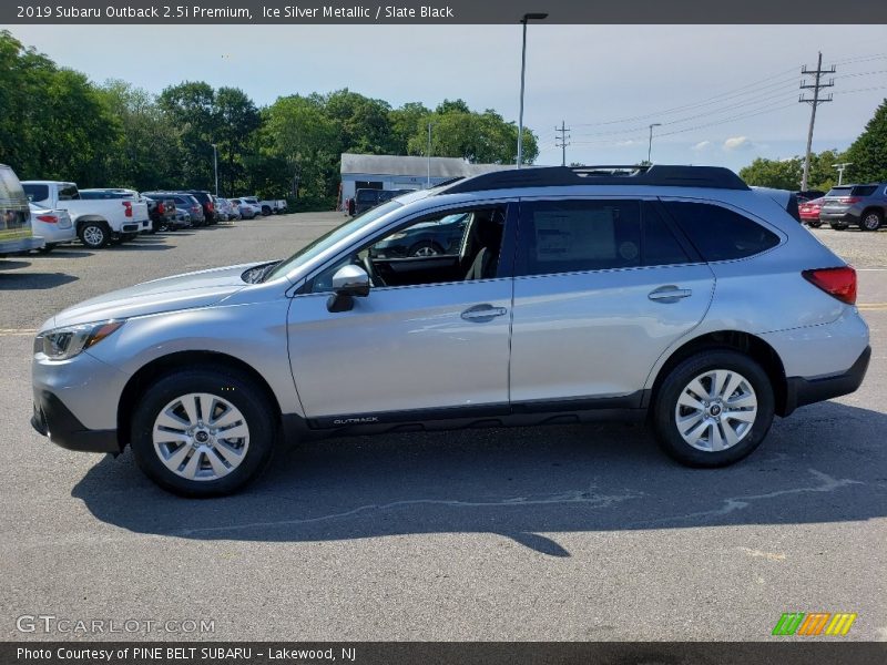 Ice Silver Metallic / Slate Black 2019 Subaru Outback 2.5i Premium