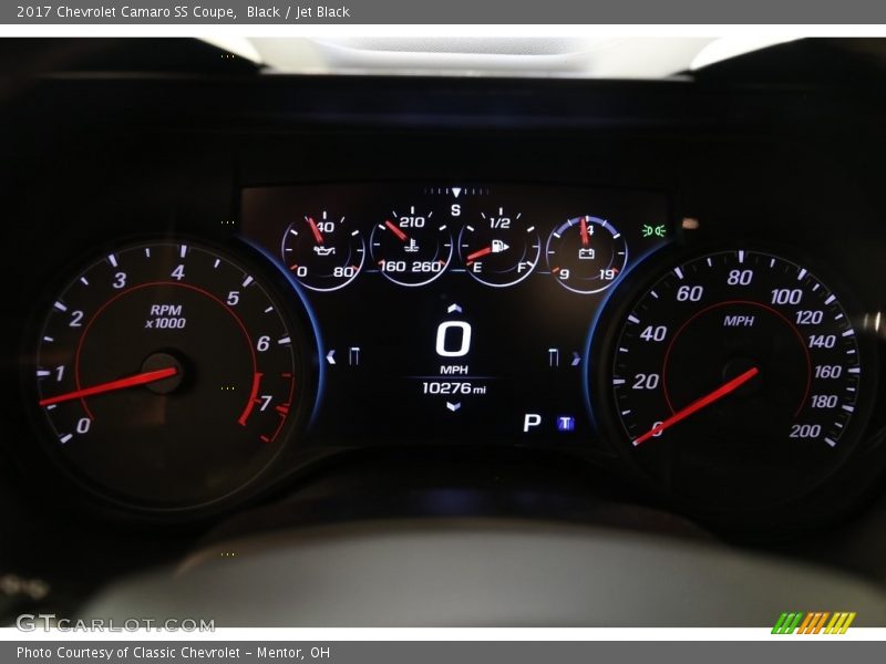 Black / Jet Black 2017 Chevrolet Camaro SS Coupe