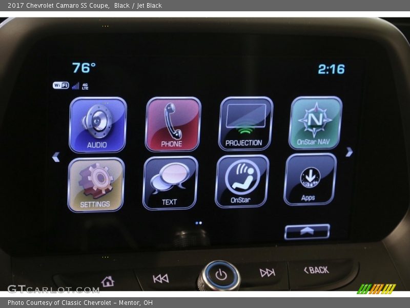 Black / Jet Black 2017 Chevrolet Camaro SS Coupe
