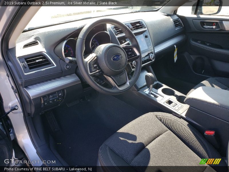 Ice Silver Metallic / Slate Black 2019 Subaru Outback 2.5i Premium
