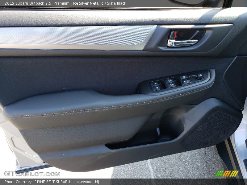 Ice Silver Metallic / Slate Black 2019 Subaru Outback 2.5i Premium