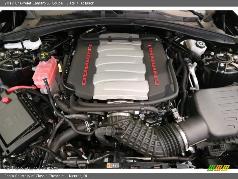 Black / Jet Black 2017 Chevrolet Camaro SS Coupe