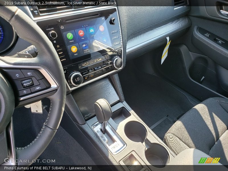 Ice Silver Metallic / Slate Black 2019 Subaru Outback 2.5i Premium