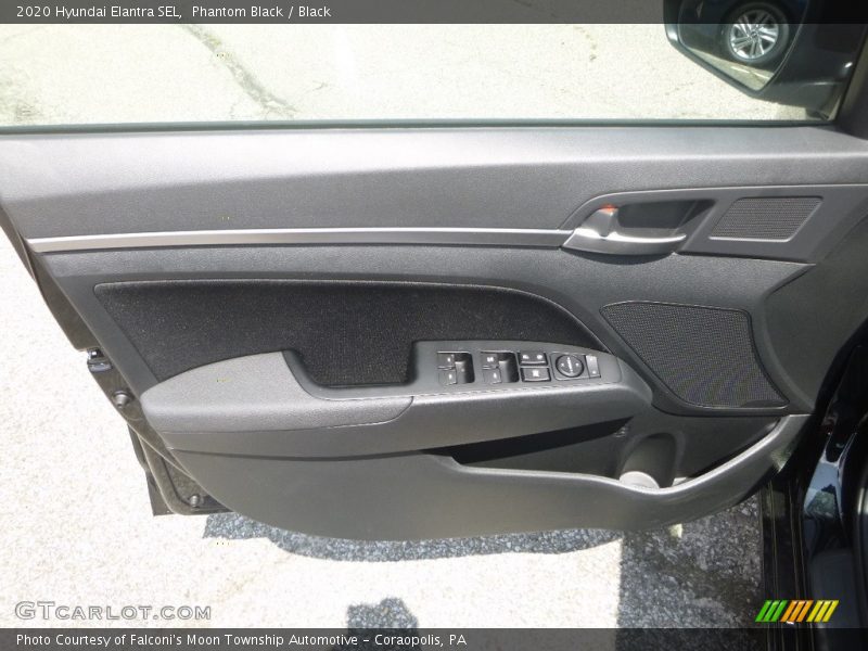 Phantom Black / Black 2020 Hyundai Elantra SEL