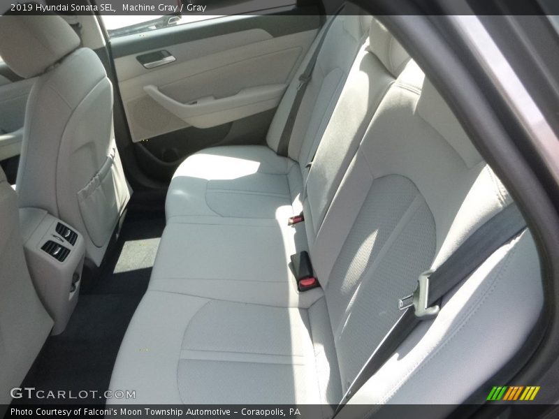 Machine Gray / Gray 2019 Hyundai Sonata SEL