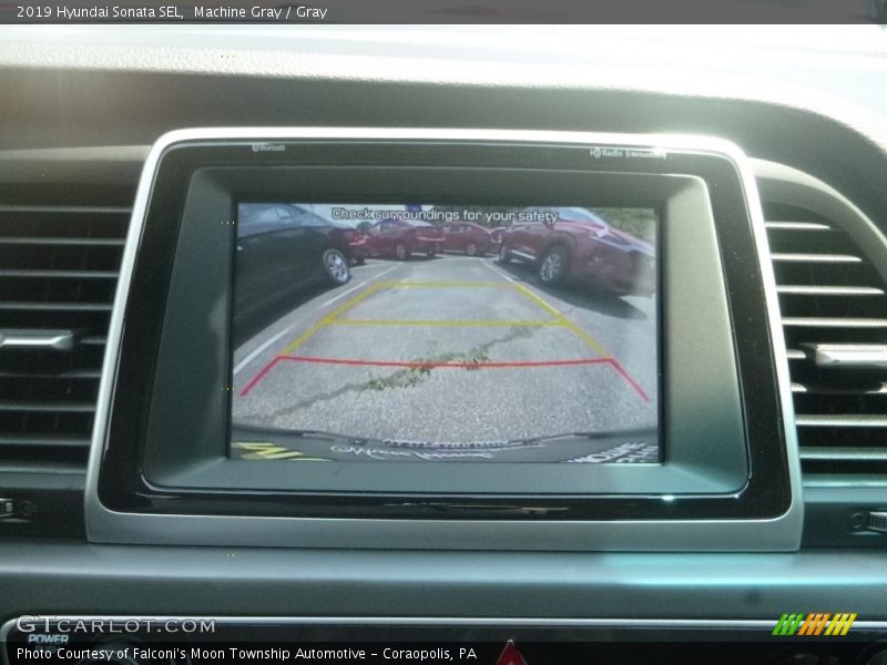 Machine Gray / Gray 2019 Hyundai Sonata SEL