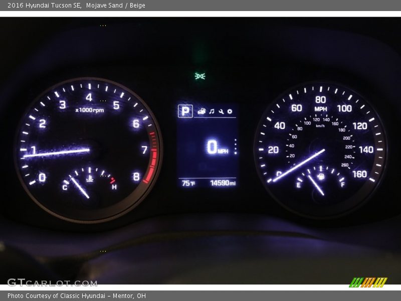 Mojave Sand / Beige 2016 Hyundai Tucson SE