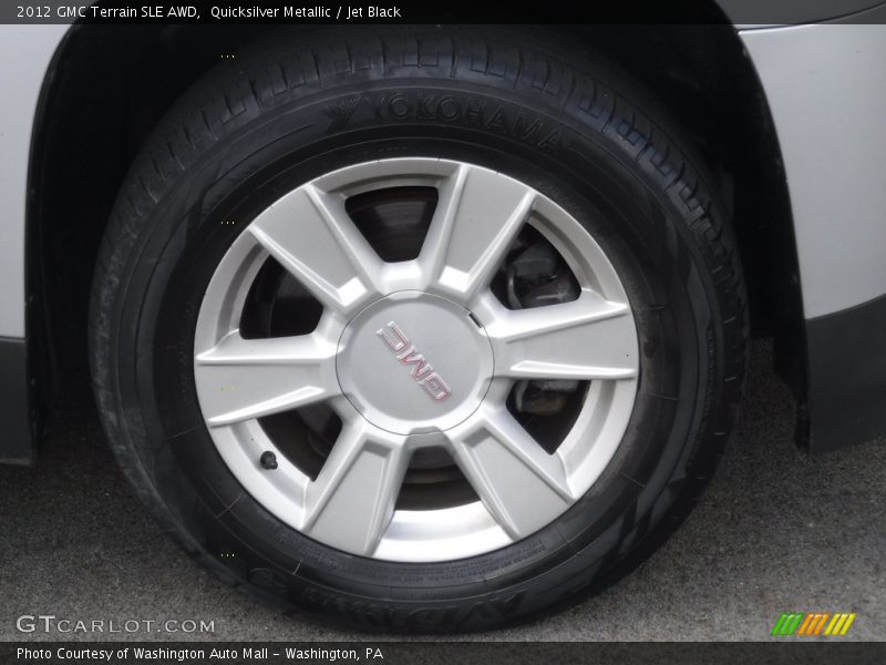 Quicksilver Metallic / Jet Black 2012 GMC Terrain SLE AWD