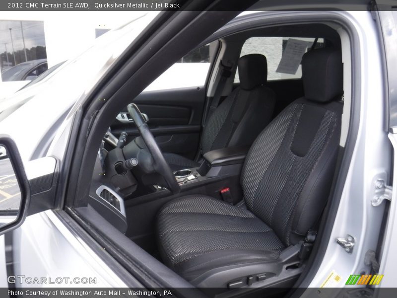 Quicksilver Metallic / Jet Black 2012 GMC Terrain SLE AWD