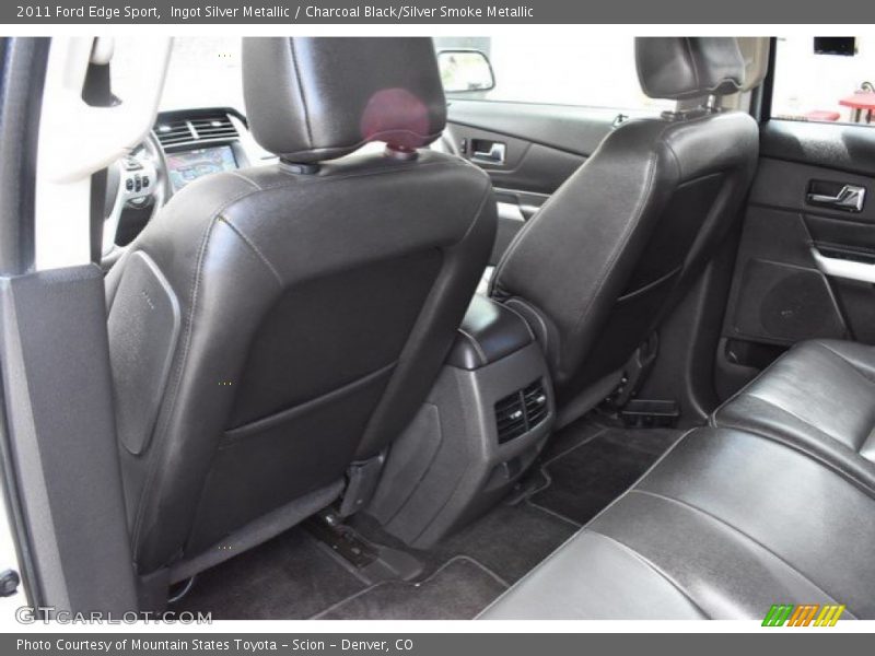 Ingot Silver Metallic / Charcoal Black/Silver Smoke Metallic 2011 Ford Edge Sport