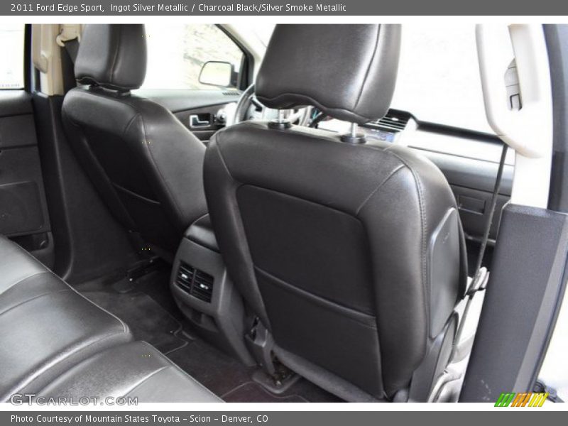 Ingot Silver Metallic / Charcoal Black/Silver Smoke Metallic 2011 Ford Edge Sport
