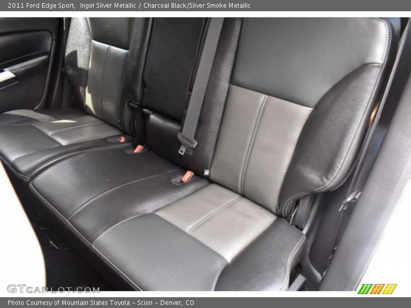 Ingot Silver Metallic / Charcoal Black/Silver Smoke Metallic 2011 Ford Edge Sport