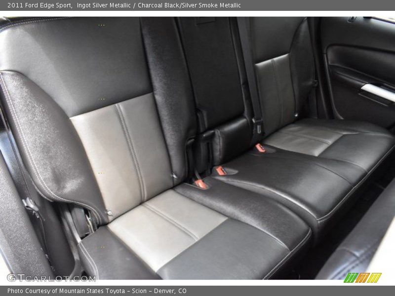 Ingot Silver Metallic / Charcoal Black/Silver Smoke Metallic 2011 Ford Edge Sport