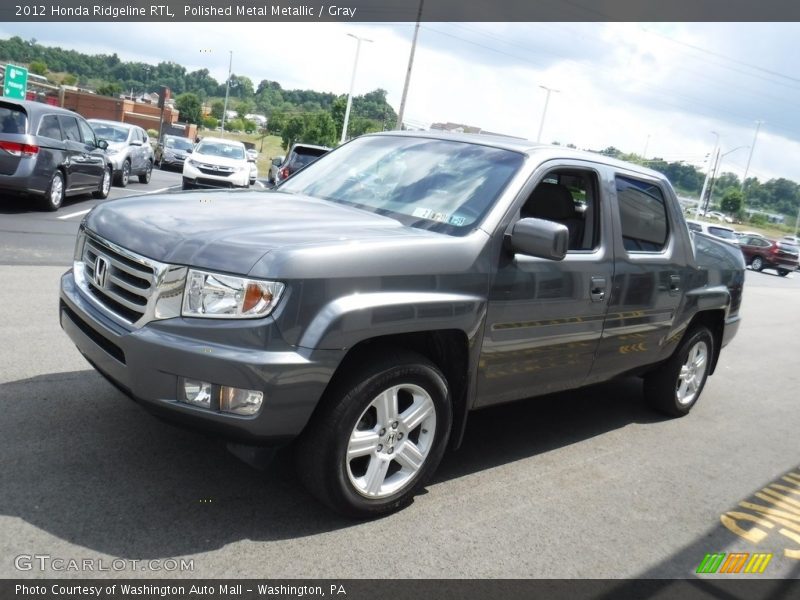 Polished Metal Metallic / Gray 2012 Honda Ridgeline RTL