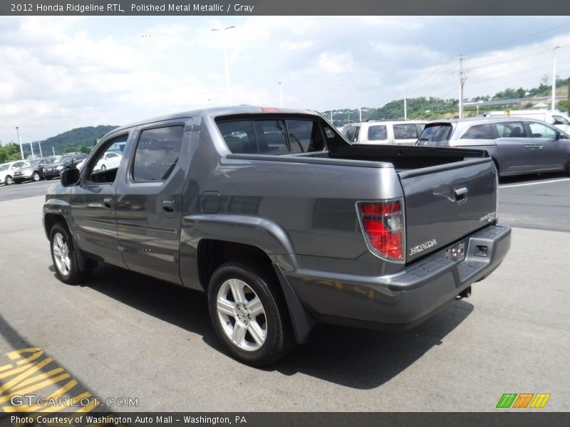 Polished Metal Metallic / Gray 2012 Honda Ridgeline RTL