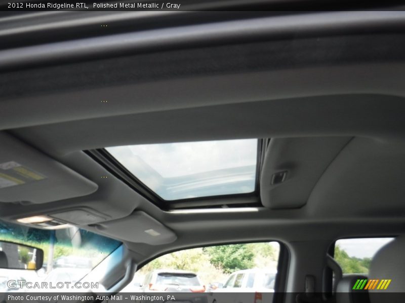 Polished Metal Metallic / Gray 2012 Honda Ridgeline RTL