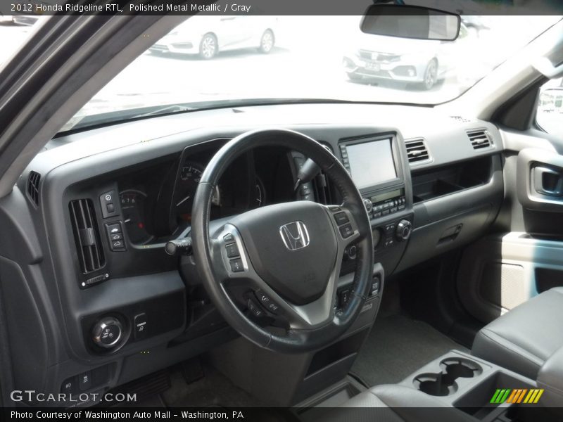 Polished Metal Metallic / Gray 2012 Honda Ridgeline RTL