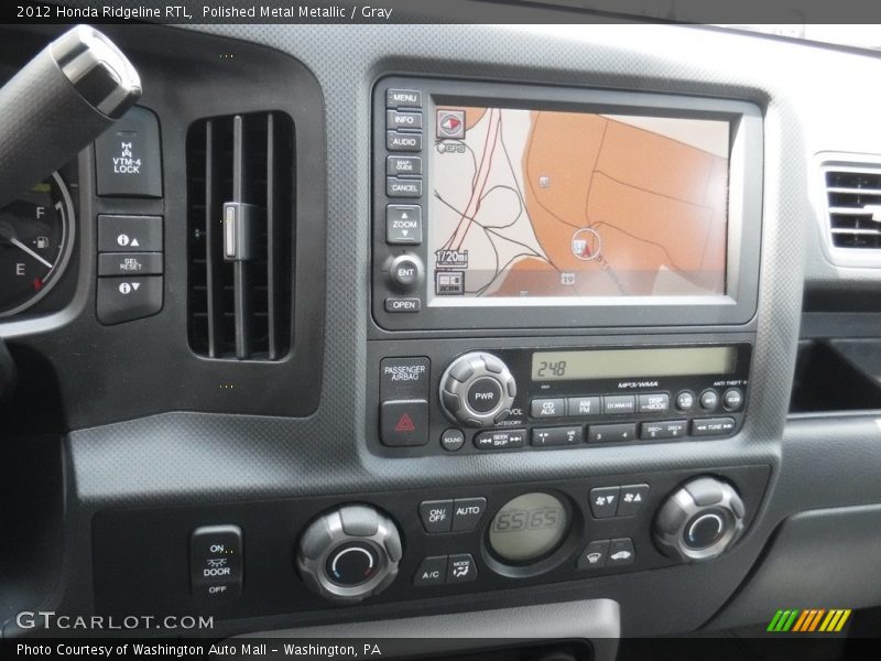 Polished Metal Metallic / Gray 2012 Honda Ridgeline RTL