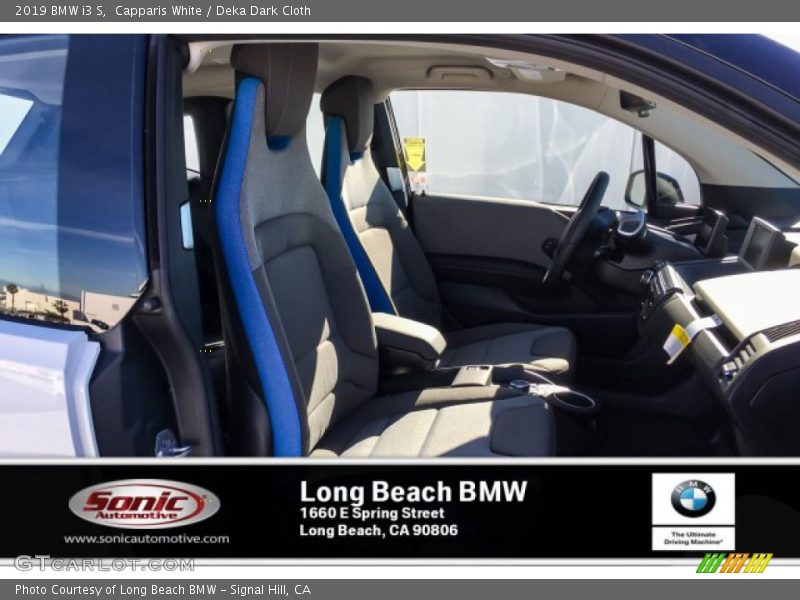 Capparis White / Deka Dark Cloth 2019 BMW i3 S