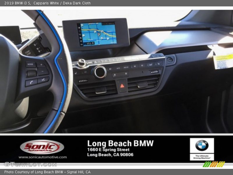 Capparis White / Deka Dark Cloth 2019 BMW i3 S