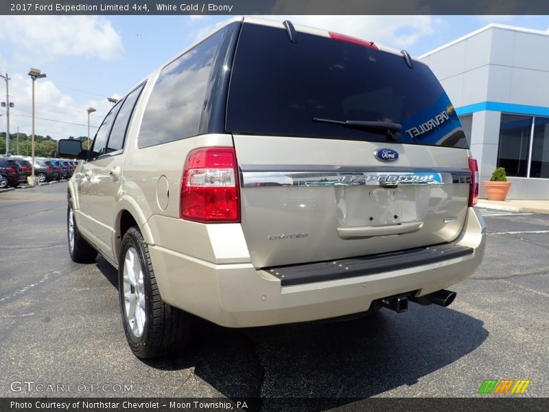 White Gold / Ebony 2017 Ford Expedition Limited 4x4