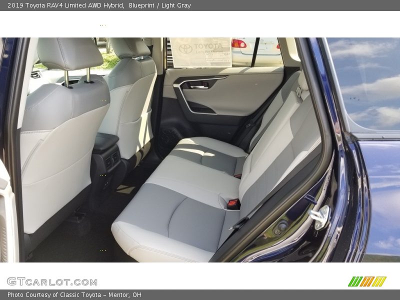 Blueprint / Light Gray 2019 Toyota RAV4 Limited AWD Hybrid