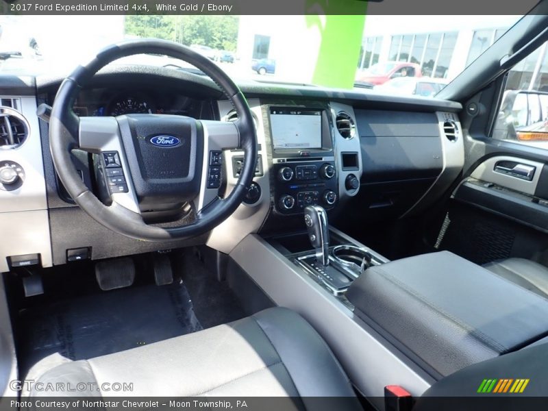White Gold / Ebony 2017 Ford Expedition Limited 4x4