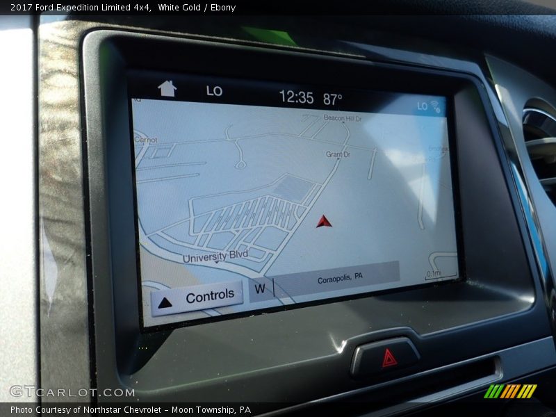 White Gold / Ebony 2017 Ford Expedition Limited 4x4