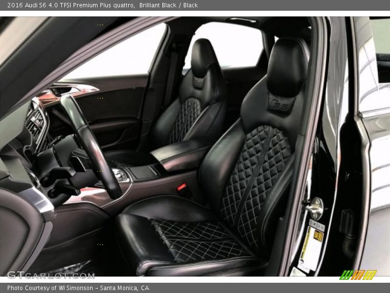 Front Seat of 2016 S6 4.0 TFSI Premium Plus quattro