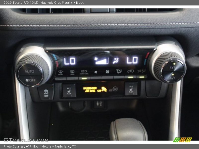 Magnetic Gray Metallic / Black 2019 Toyota RAV4 XLE