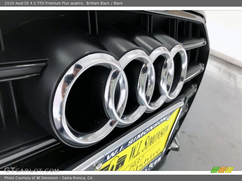 Brilliant Black / Black 2016 Audi S6 4.0 TFSI Premium Plus quattro