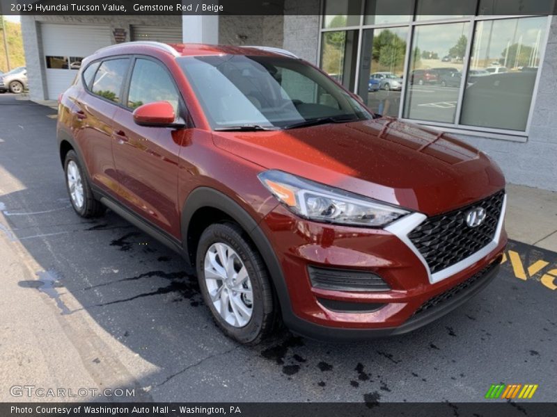 Gemstone Red / Beige 2019 Hyundai Tucson Value