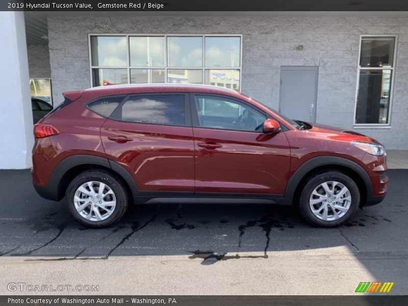 Gemstone Red / Beige 2019 Hyundai Tucson Value