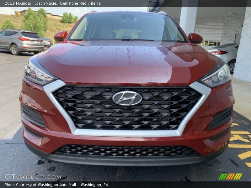 Gemstone Red / Beige 2019 Hyundai Tucson Value