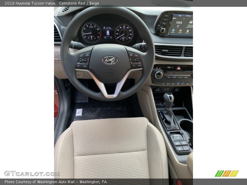 Gemstone Red / Beige 2019 Hyundai Tucson Value