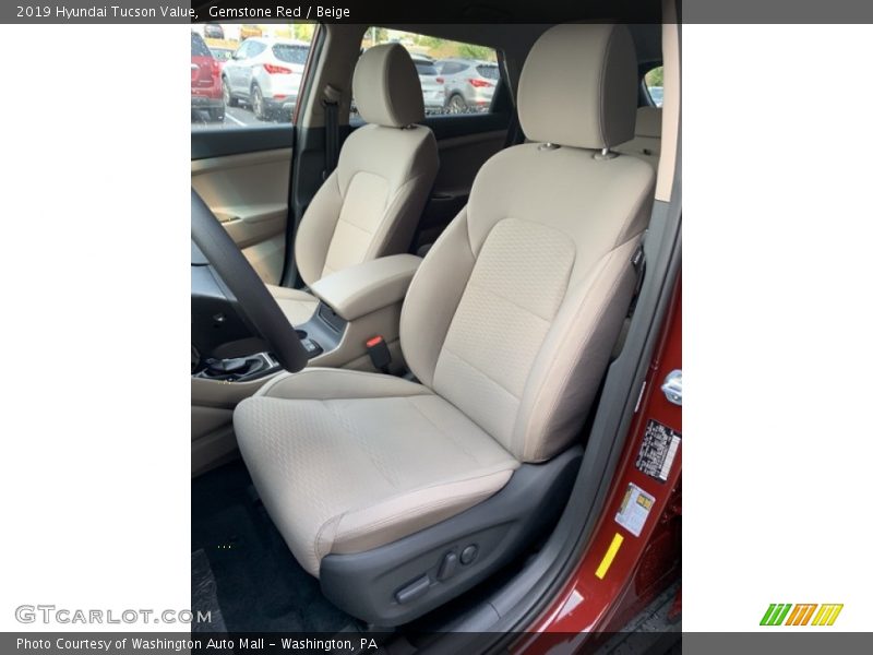 Gemstone Red / Beige 2019 Hyundai Tucson Value