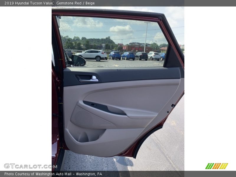 Gemstone Red / Beige 2019 Hyundai Tucson Value