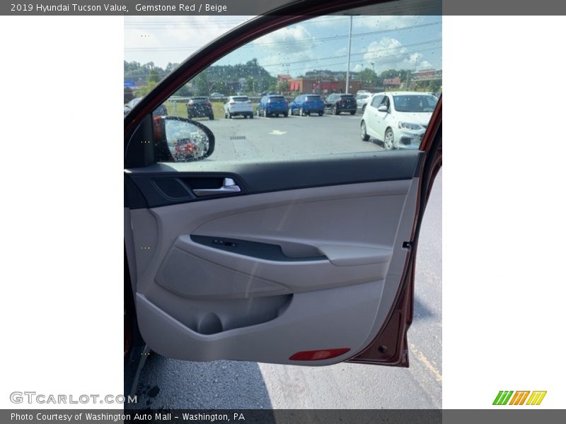 Gemstone Red / Beige 2019 Hyundai Tucson Value
