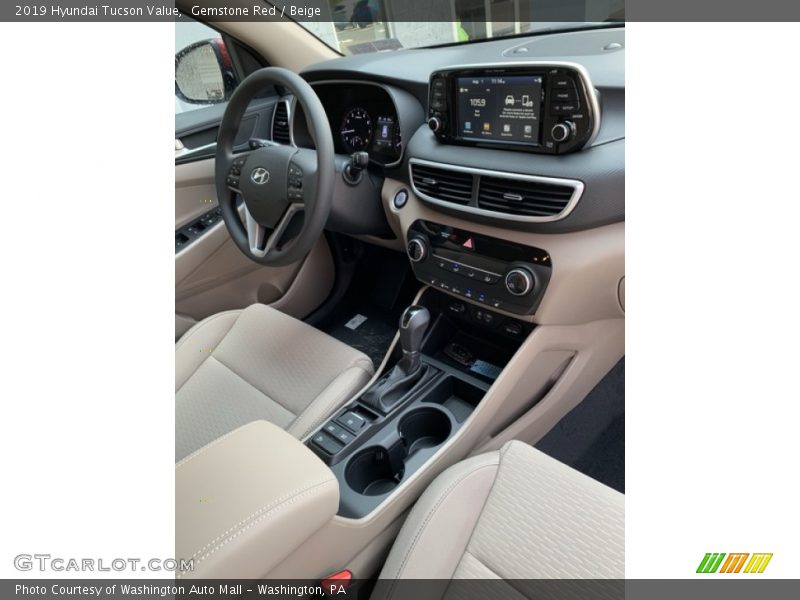 Gemstone Red / Beige 2019 Hyundai Tucson Value