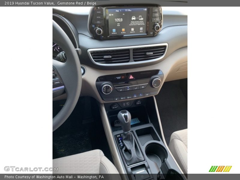 Gemstone Red / Beige 2019 Hyundai Tucson Value