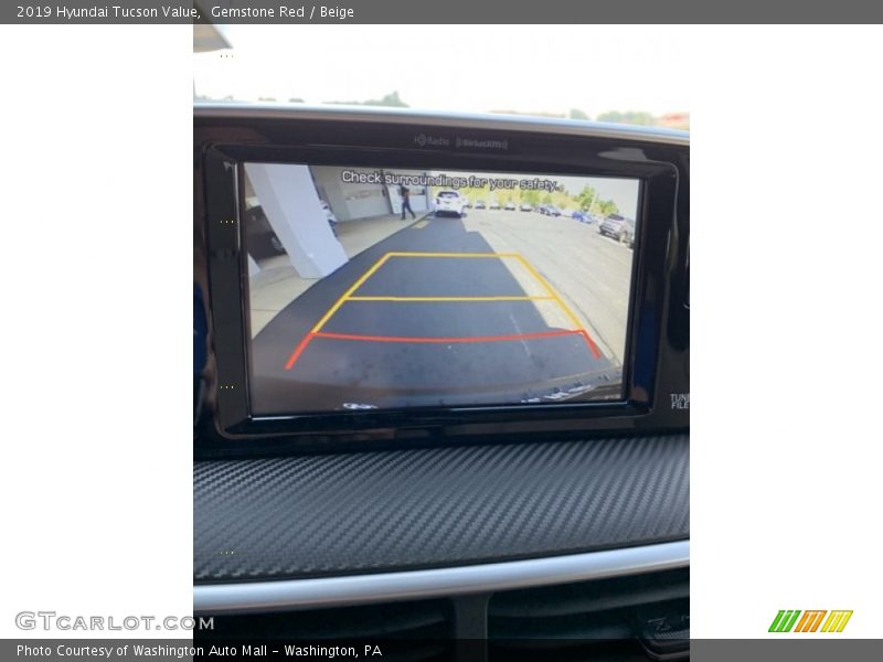 Gemstone Red / Beige 2019 Hyundai Tucson Value