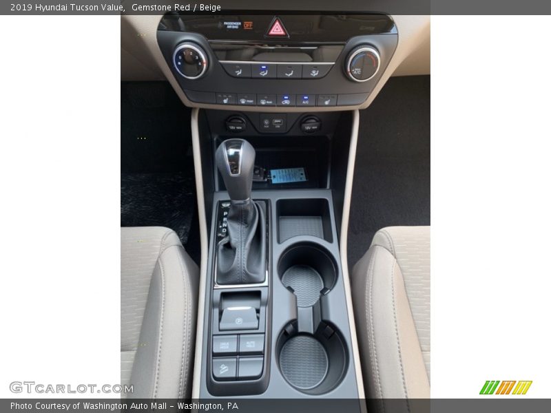 Gemstone Red / Beige 2019 Hyundai Tucson Value