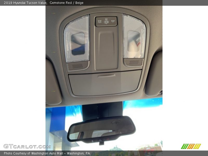 Gemstone Red / Beige 2019 Hyundai Tucson Value
