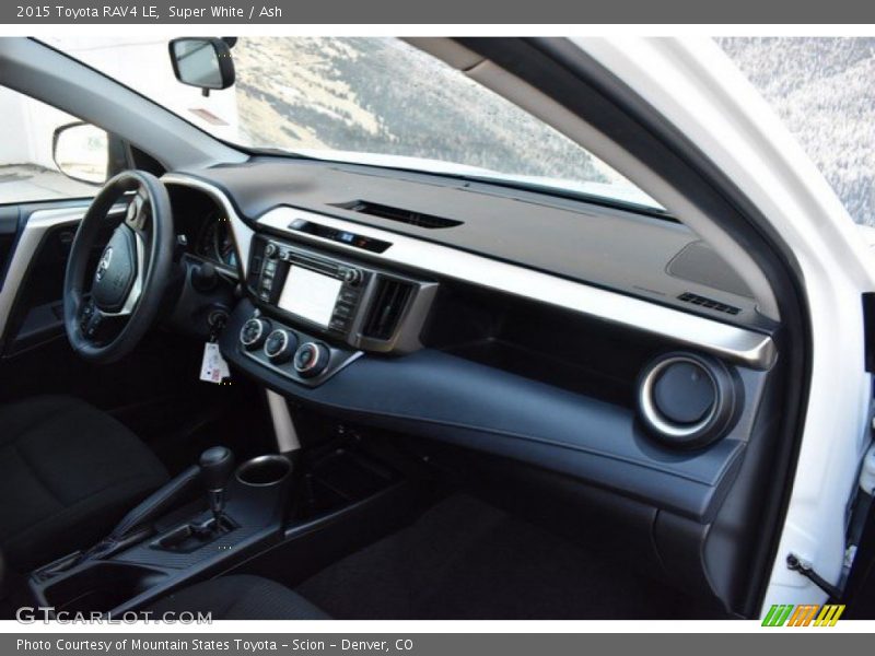 Super White / Ash 2015 Toyota RAV4 LE