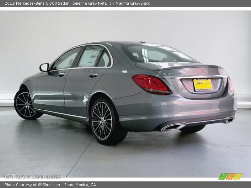 Selenite Grey Metallic / Magma Grey/Black 2019 Mercedes-Benz C 300 Sedan