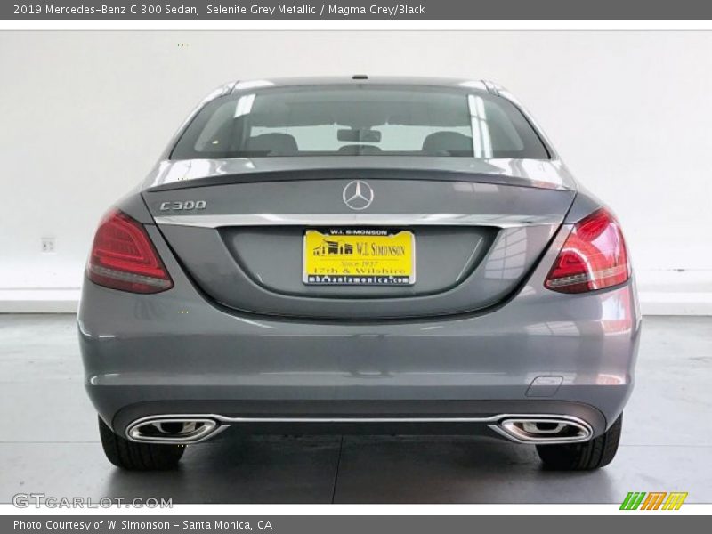 Selenite Grey Metallic / Magma Grey/Black 2019 Mercedes-Benz C 300 Sedan