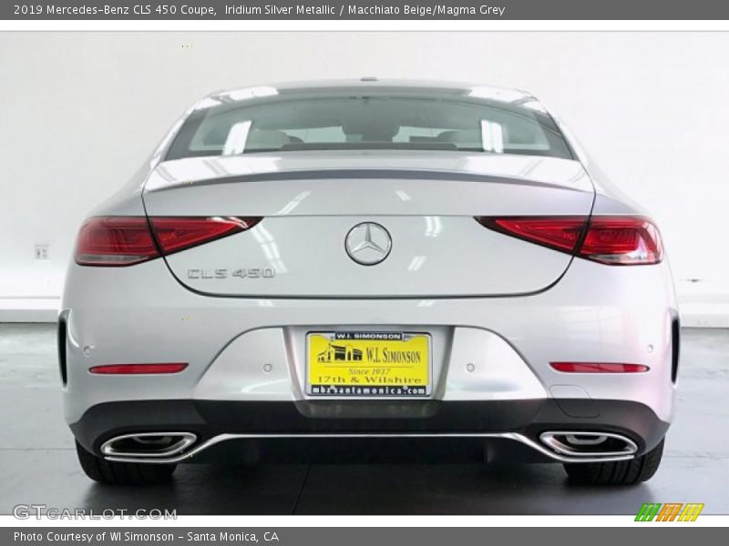 Iridium Silver Metallic / Macchiato Beige/Magma Grey 2019 Mercedes-Benz CLS 450 Coupe